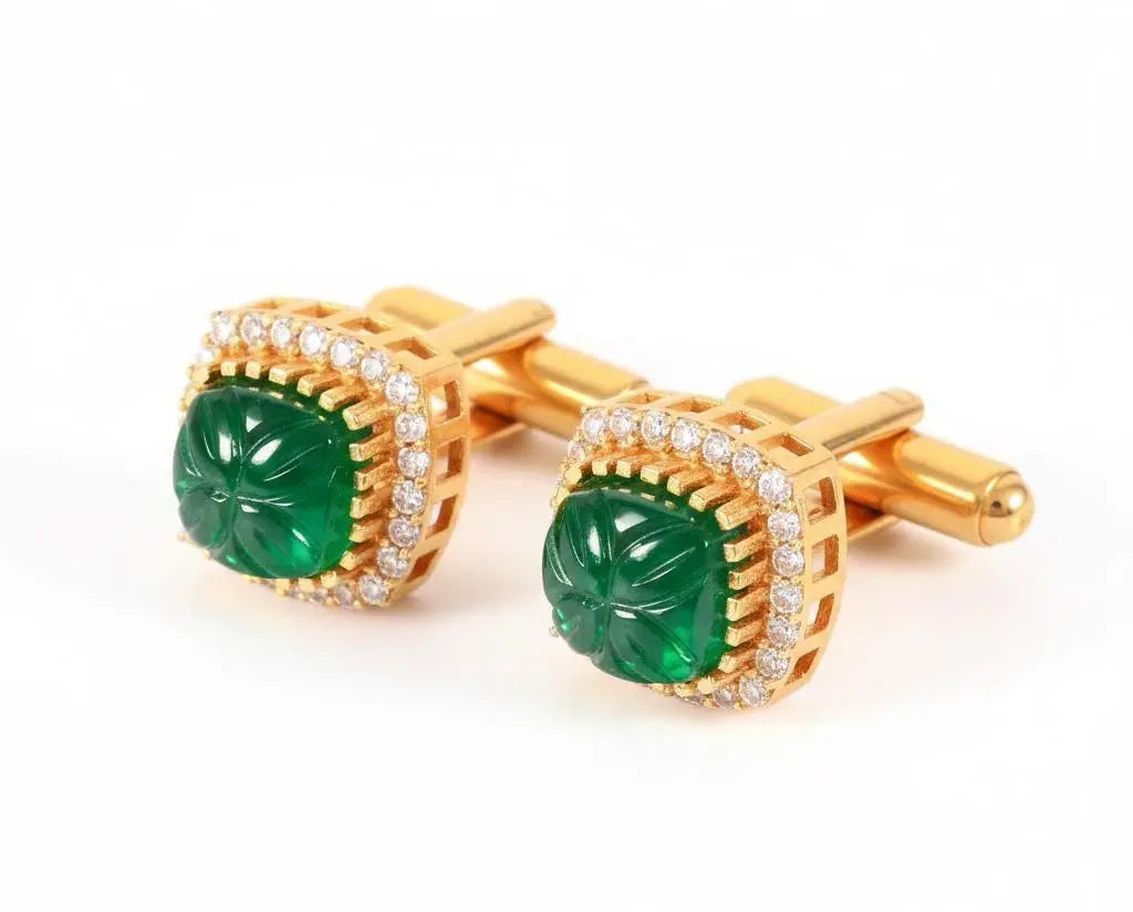 ABC Classic Men's Cufflinks – Elegant Shirt Accessories for Formal Wear, CL29